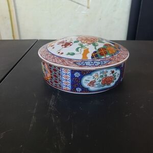 Floral Porcelain Decorative Dish